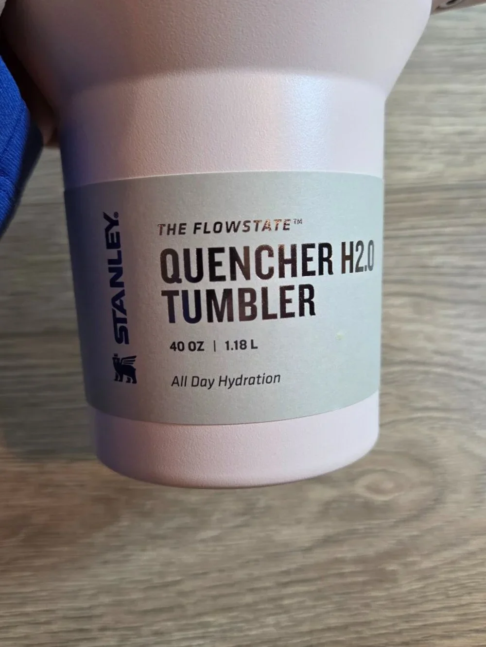 Stanley Quencher H2O FlowState Tumbler 40oz Rose Quartz Pink New - Picture 8 of 9